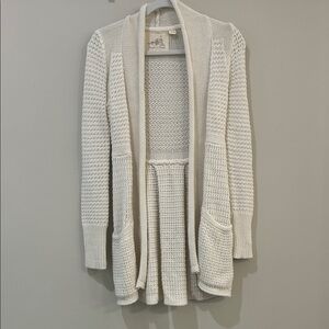 Angel of the North Cozy Cream Knit Cardigan